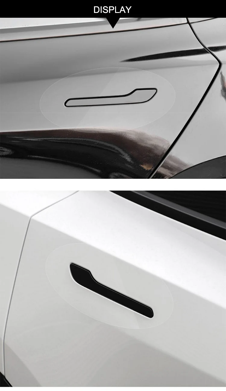 Autotürgriff-Kratzschutzfolie TPU-Film Unsichtbarer Lackschutz-Aufkleber Kompatibel mit Tesla Model 3 Model Y 2017-2025 – Detail 11