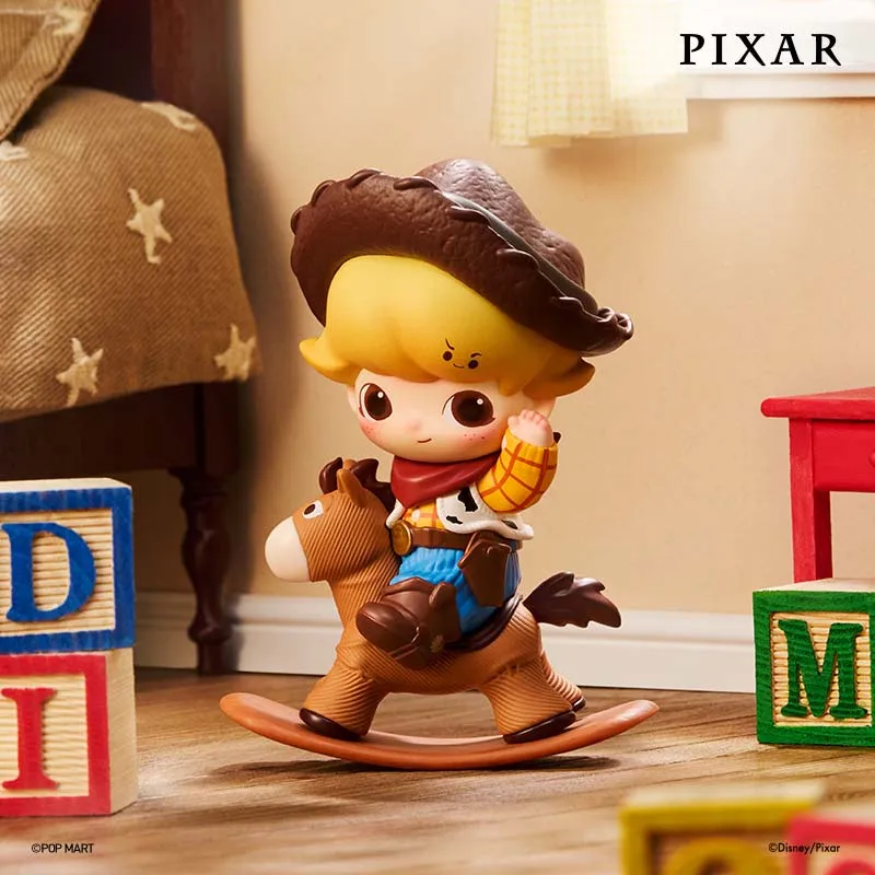 2026 New POP MART DIMOO WORLD X PIXAR Series Blind Box Trendy Toy Cute Doll Cute Anime Figure Mystery Box Festival Birthday Gift