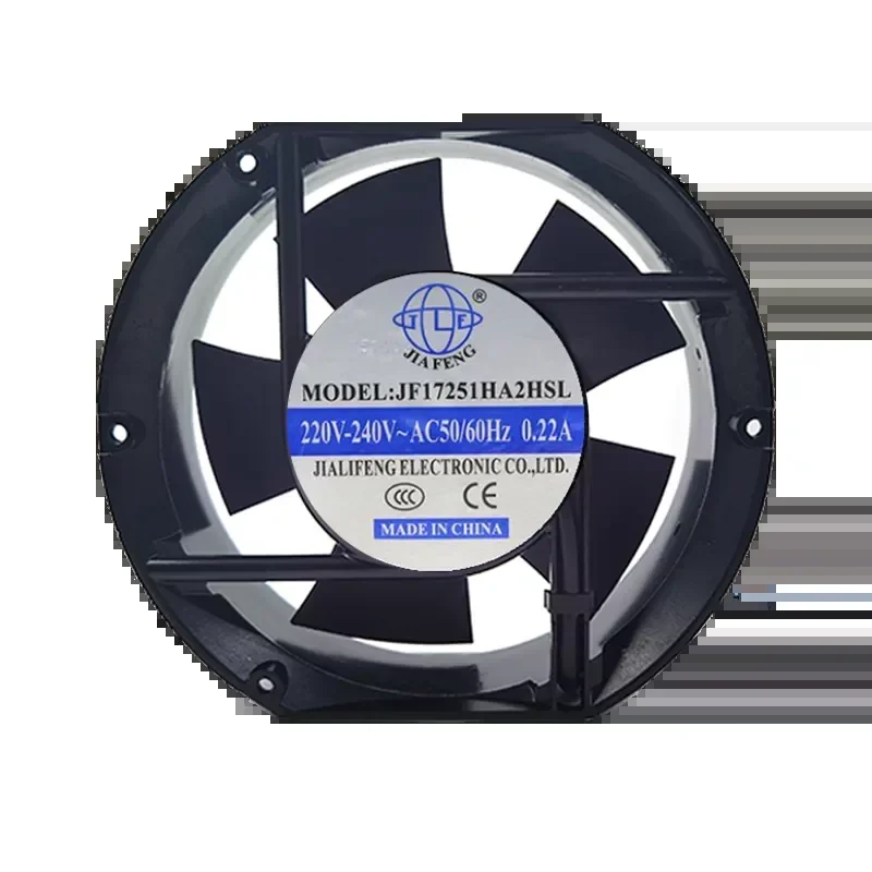 For Genuine JF17251 Axial Cooling Fan 220V Industrial Equipment Fan