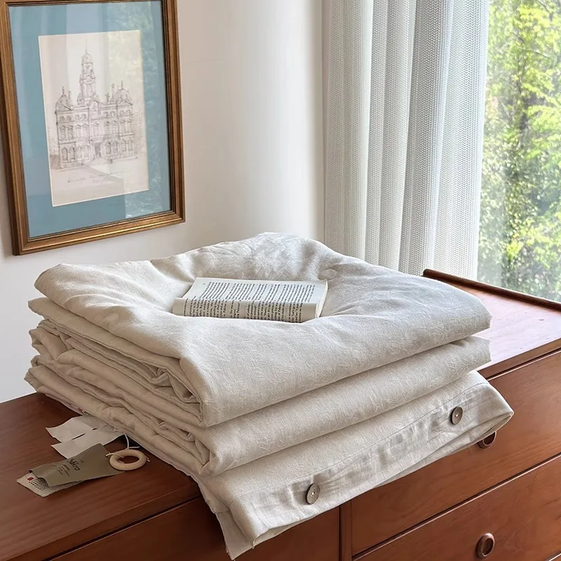 Summer Quilts For Bed Linen Lyocell Japanese Quilt 21%Soybean Fiber 79%DuPont Fiber Filling Comforter Cooling Blanket