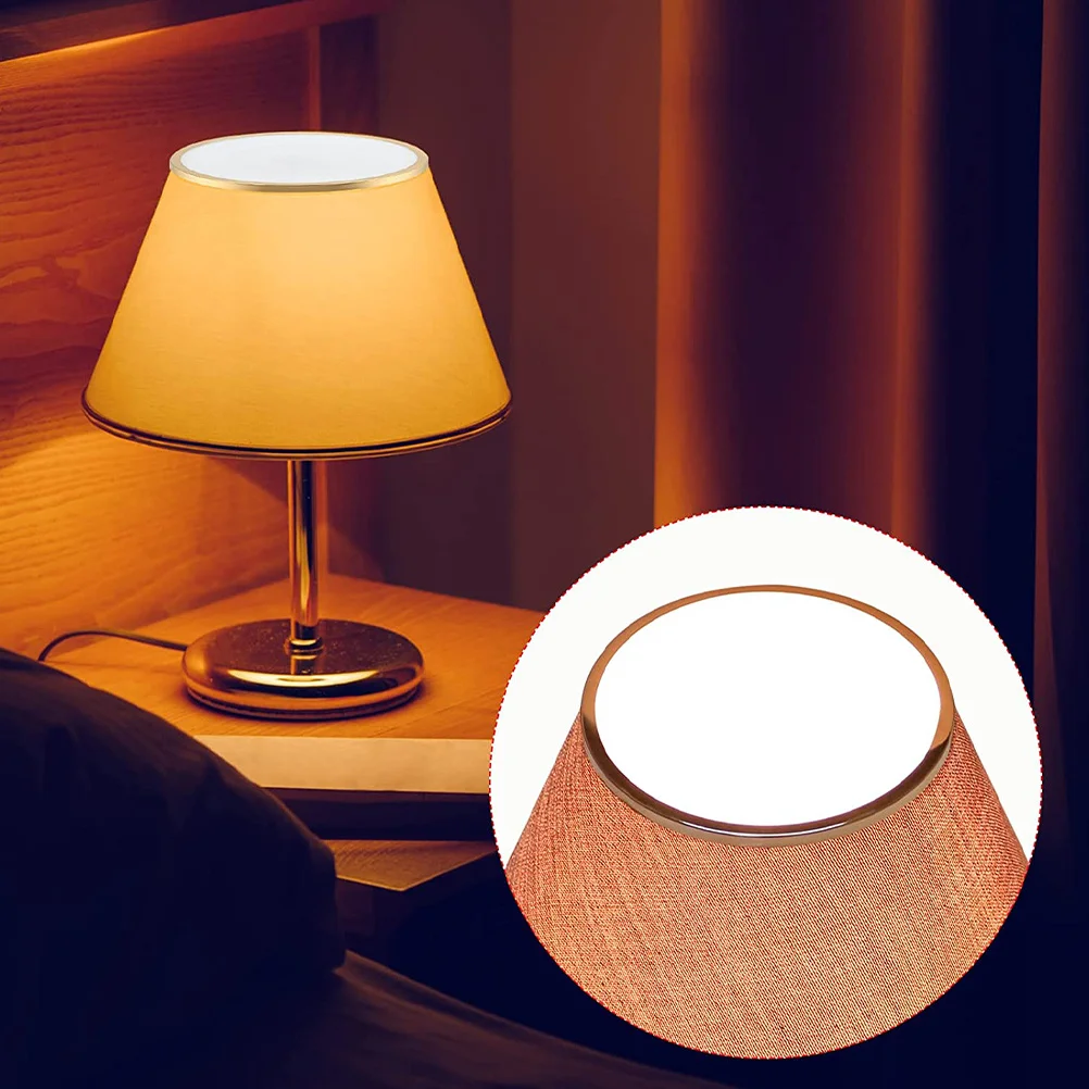 

2Pcs Lampshade Cover Dustproof Diffuser Round Acrylic Shield for Lamp Shade Protection Soft Lighting Effect Ideal for Floor