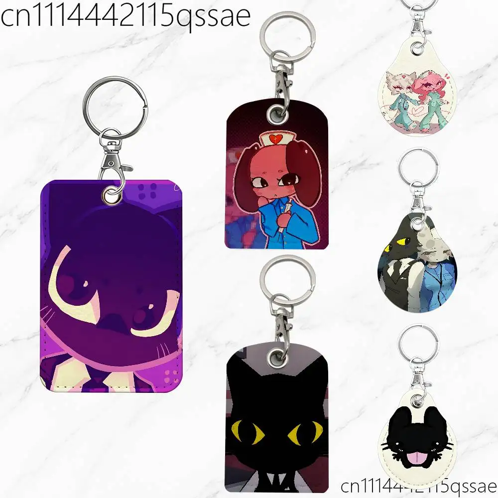 A-Animal Hospital Anomaly For AirTag Case Card Sleeve Holder ID Credit Bank Access Keychain For Air Tag Shell