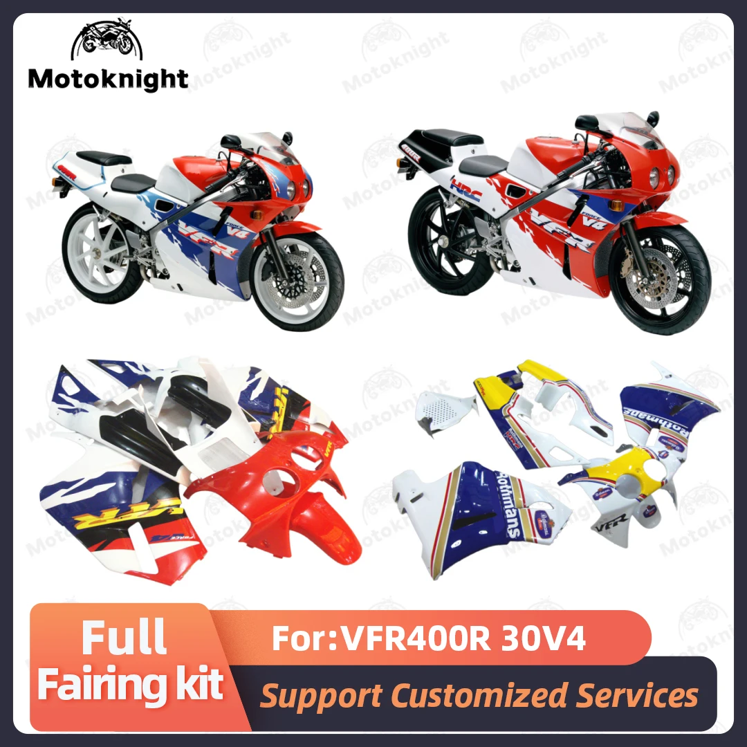 Fit For Honda VFR400R V4 NC30 Fairing Kit Full Set Motorcycle Fairings Painted Bodywork New ABS Plastic 4 Gifts