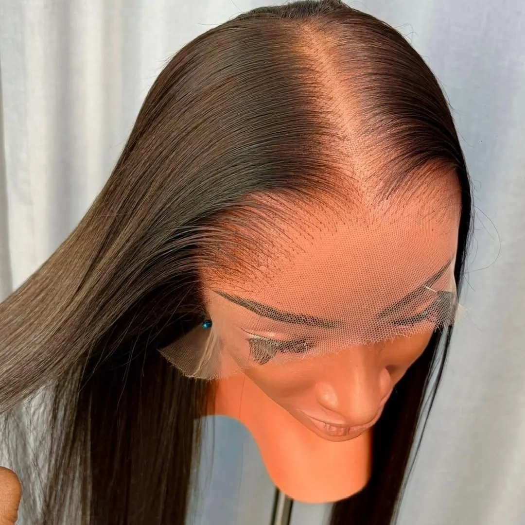 

Парики из натуральных волос 13x4 Bone Straight HD с прозрачной кружевной передней частью для женщин, бразильские парики из натуральных волос Remy, предварительно проработанные.