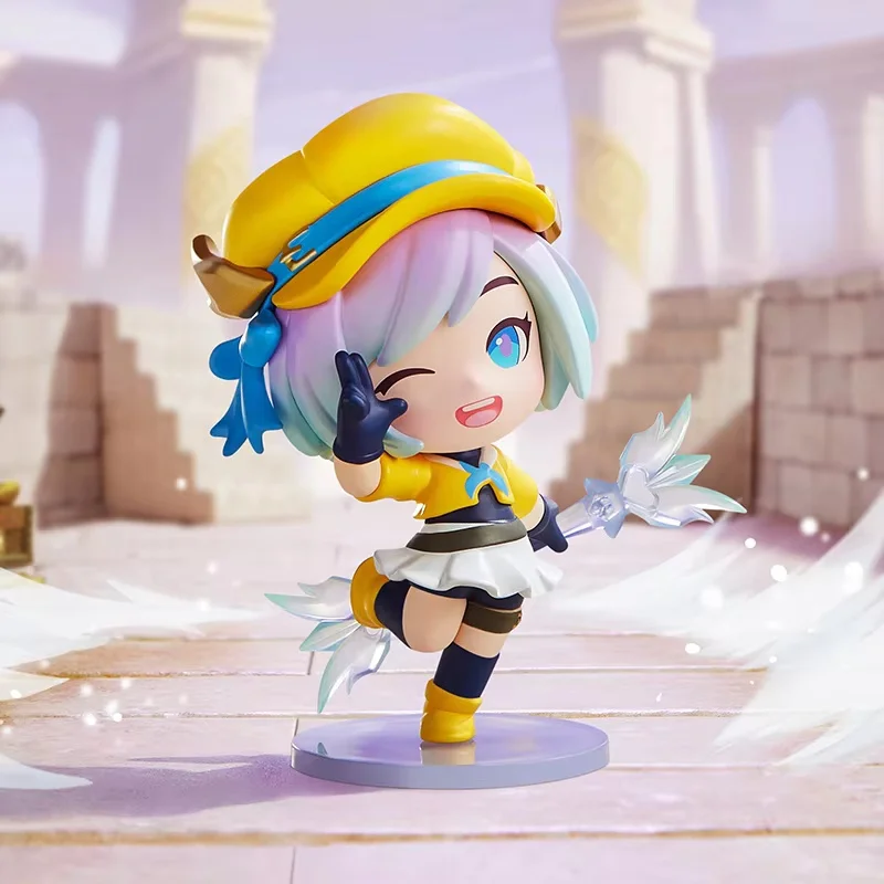 البوب مارت القتال لسلسلة الملعقة الذهبية تشيبي صندوق أعمى صندوق الغموض Kawaii الحلي التماثيل ديكور المنزل نموذج سطح المكتب