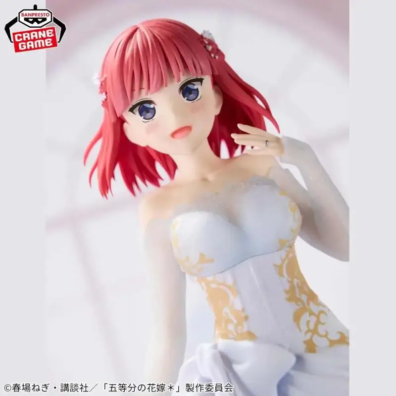 

Instock Bandai Banpresto The Quintessential Quintuplets Animation Key Art Exhibition Nakano Ichika Nakano Nino 23Cm Gift Toy