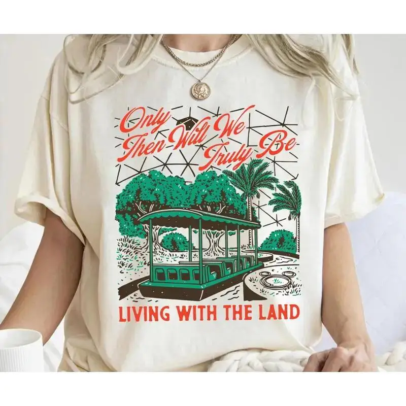 Living With The Land Epcot Farming Crops Theme Adult Kid T shirt