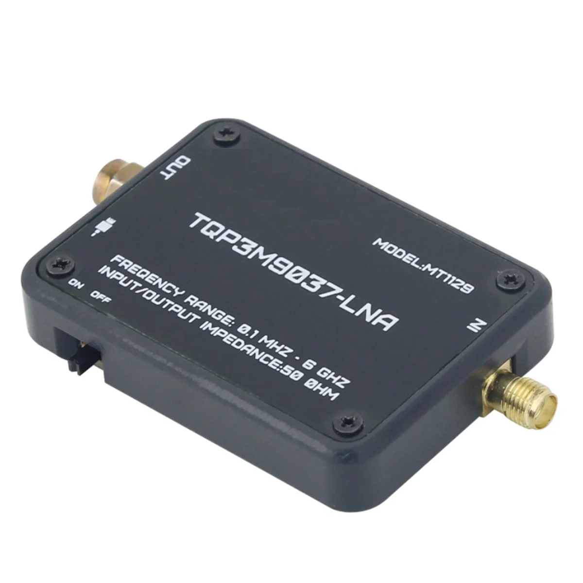 ABKO-MT1129 penguat suara rendah Amplifier LNA untuk penerima Radio SDR penganalisis spektrum TEF6686
