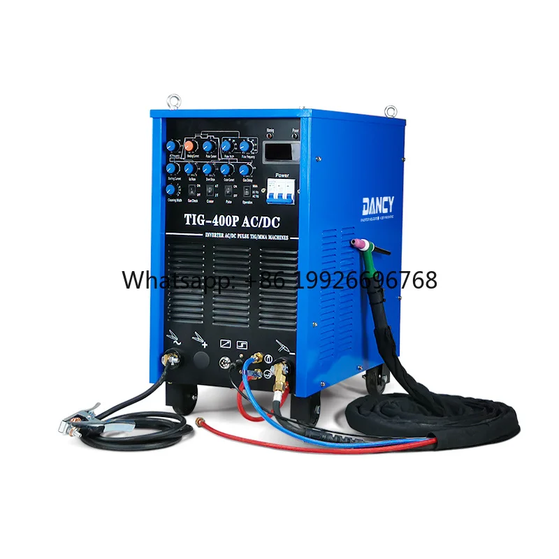 New DNACY High Frequency Industrial AC/DC Integrated Display Multifunctional Tig Welder Aluminum Stainless Steel Copper 60% Duty