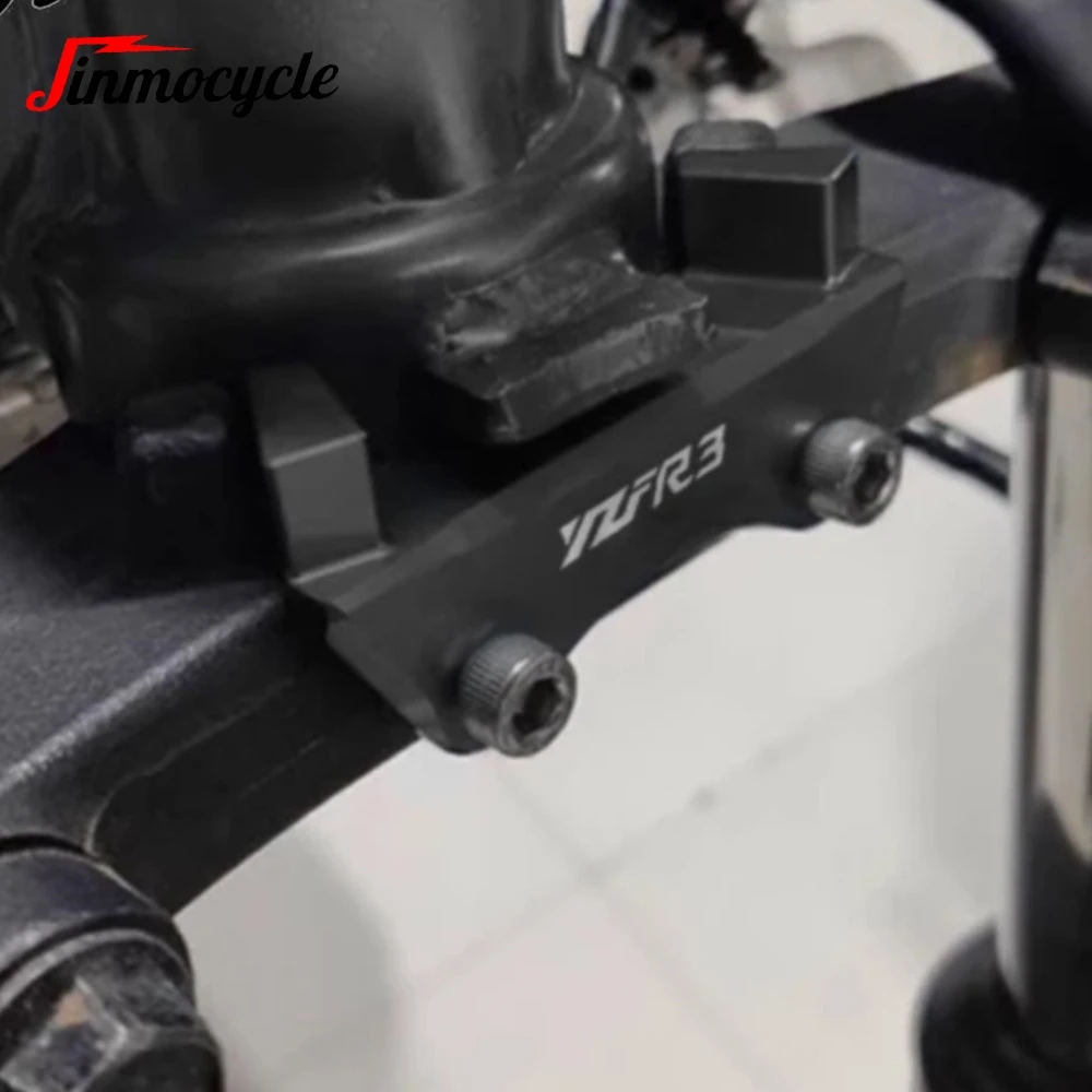 لياماها YZF R3/R25 2015-2024 2025 YZFR3 YZFR25 YZF-R3 YZF-R25 دراجة نارية الألومنيوم التوجيه المحدد كتل الاتجاه سدادة