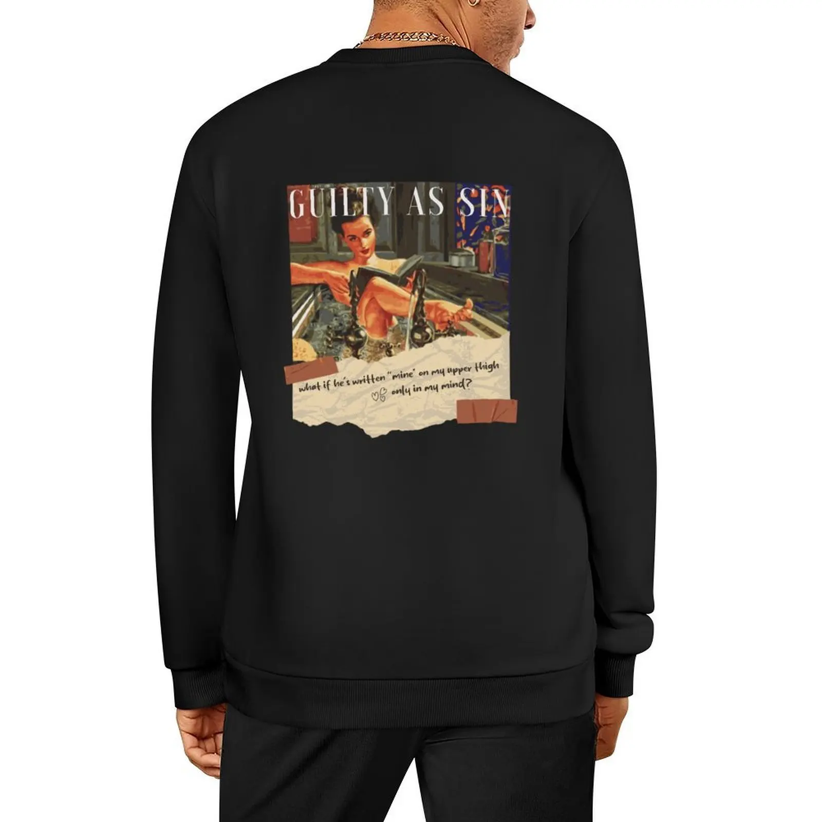 

Guilty As Sin Pullover korean style clothes anime clothes mens designer clothes men new sweatshirts