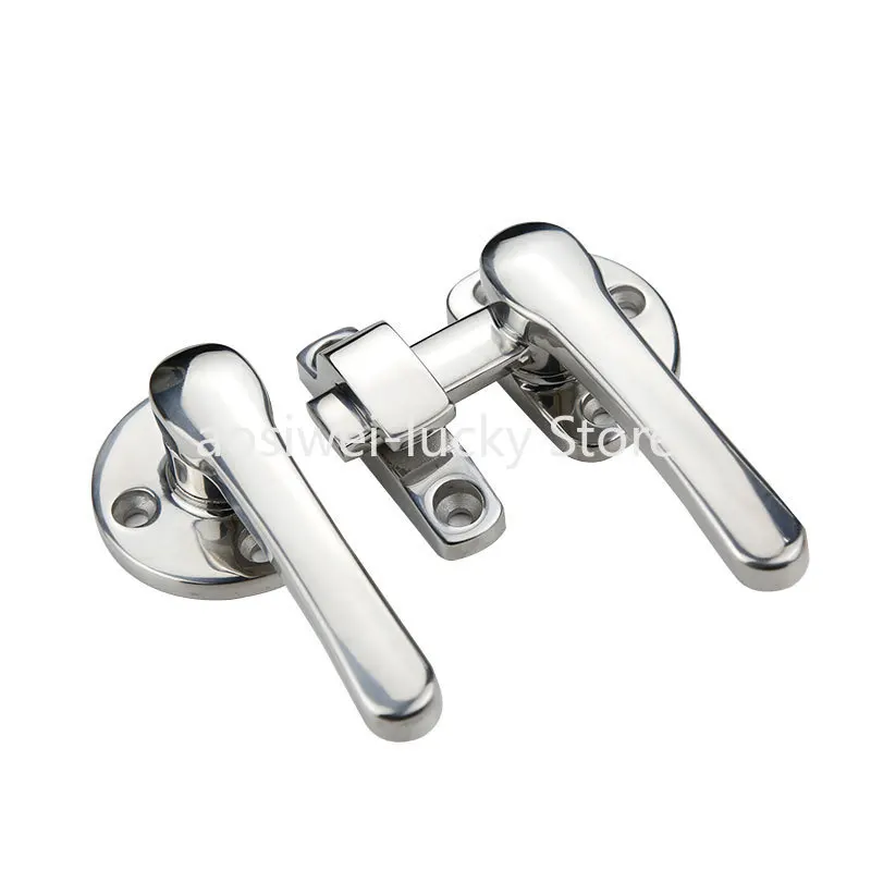 

Door Handle Stainless Steel Soundproof Air Conditioning New Energy Rotating Sealed Handle Lock Both Inside And Outside