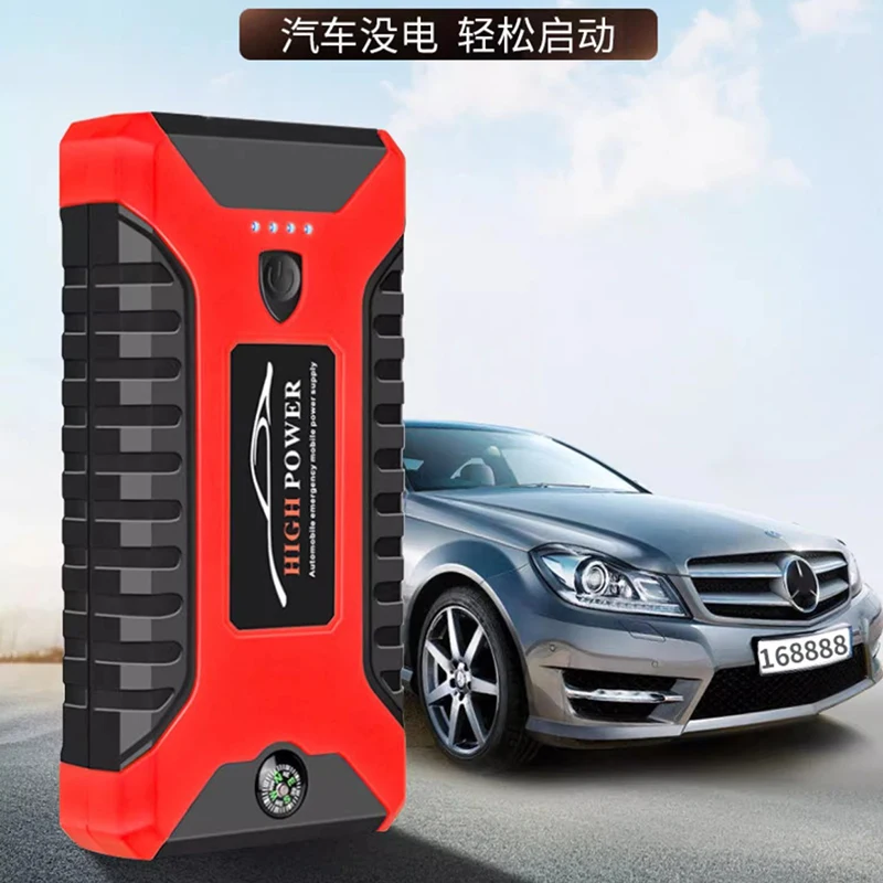 20000mAh 12V Car Battery Jump Starter Car Battery Emergency Boosters Auto Starting Device Portable Charger Power Bank Starter