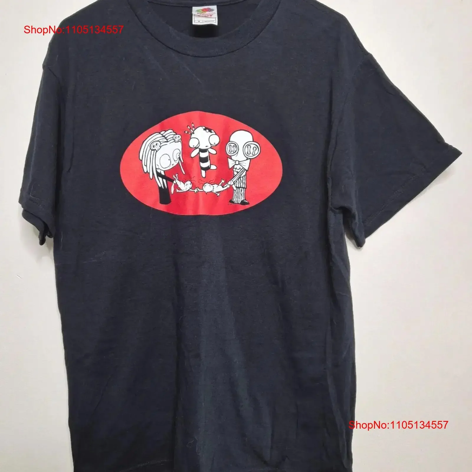 Roman Dirge Lenore Comic Series Character T Shirt Size M Dark Humor vintage Washed Stretched designer clothes Breathable Unisex