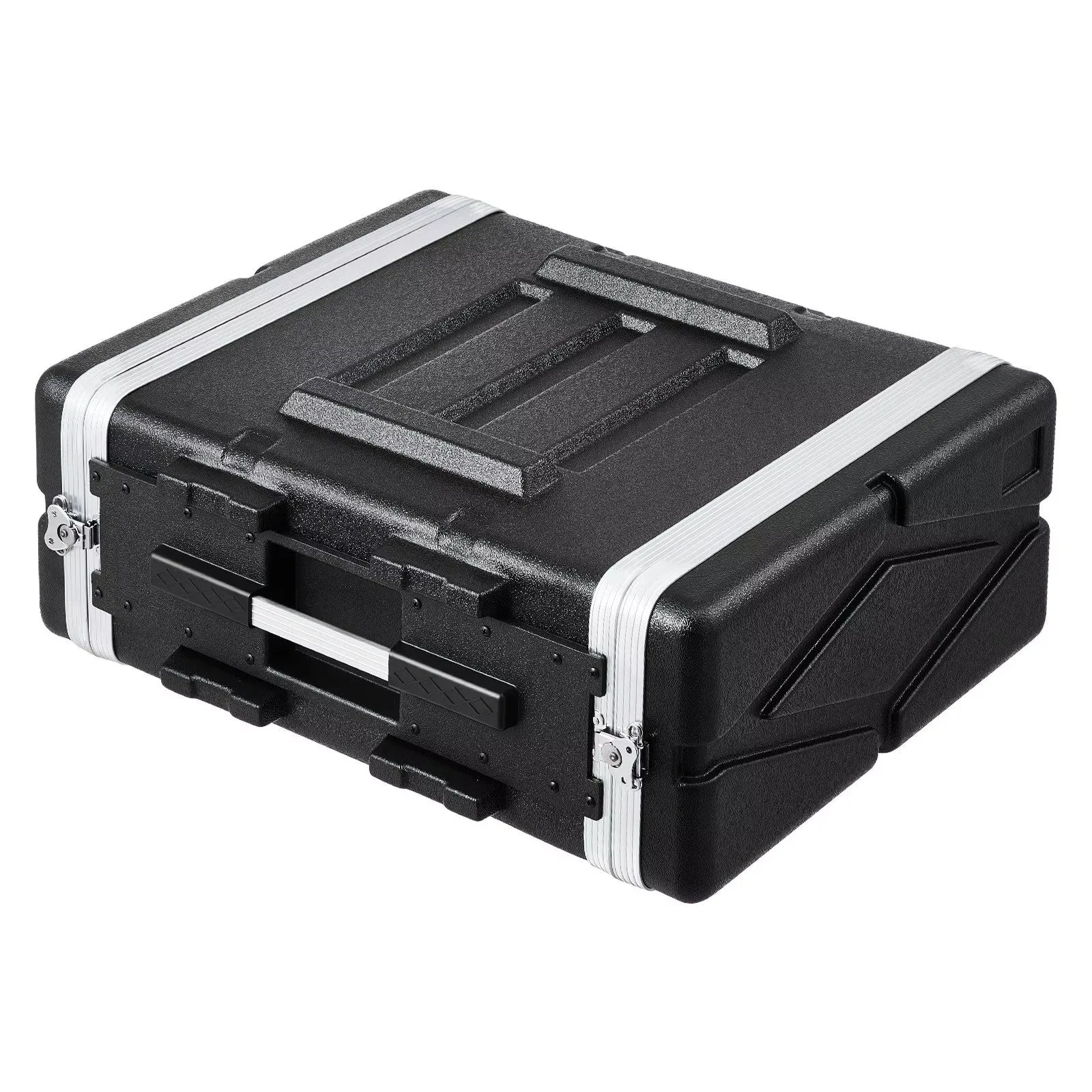 

Rack Flight Case Depth 430mm 17'',ABS Trunk for Audio Sound Power Distribution Amplifie Stage Box Equipment