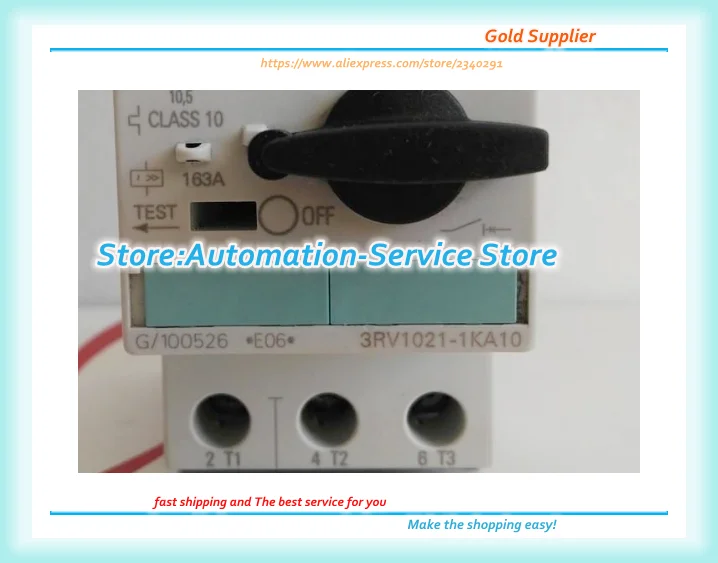 Original Mo Tor Protection Circuit Breaker 3RV1021-4AA10 3RV1021-4CA10 3RV1021-4BA10 3RV1021-4DA10 3RV1021-1JA10