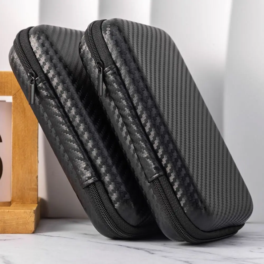 

Simple EVA Earphone Bag Shockproof Durable Data Cable Organizer Portable Wear-resistant Digital Accessories Storage Box