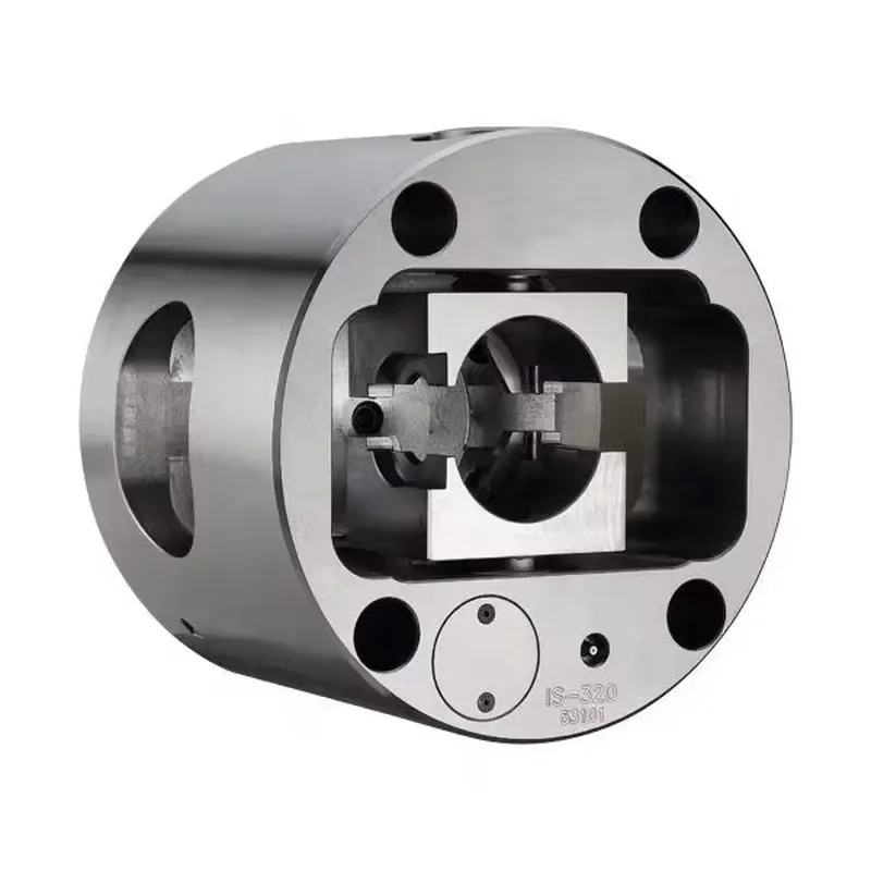 2026 Fully Automatic CNC Clamping Indexing Chuck Hydraulic Power Spindle Rotates Workpiece Angle Machining 0.01mm Precision