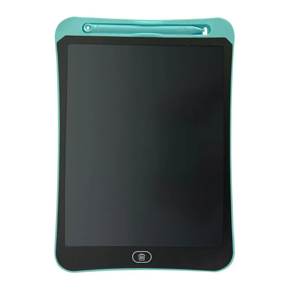 Tablero de dibujo educativo multifuncional para niños pequeños, almohadilla de escritura ligera con botón de un clic, juguete para niños