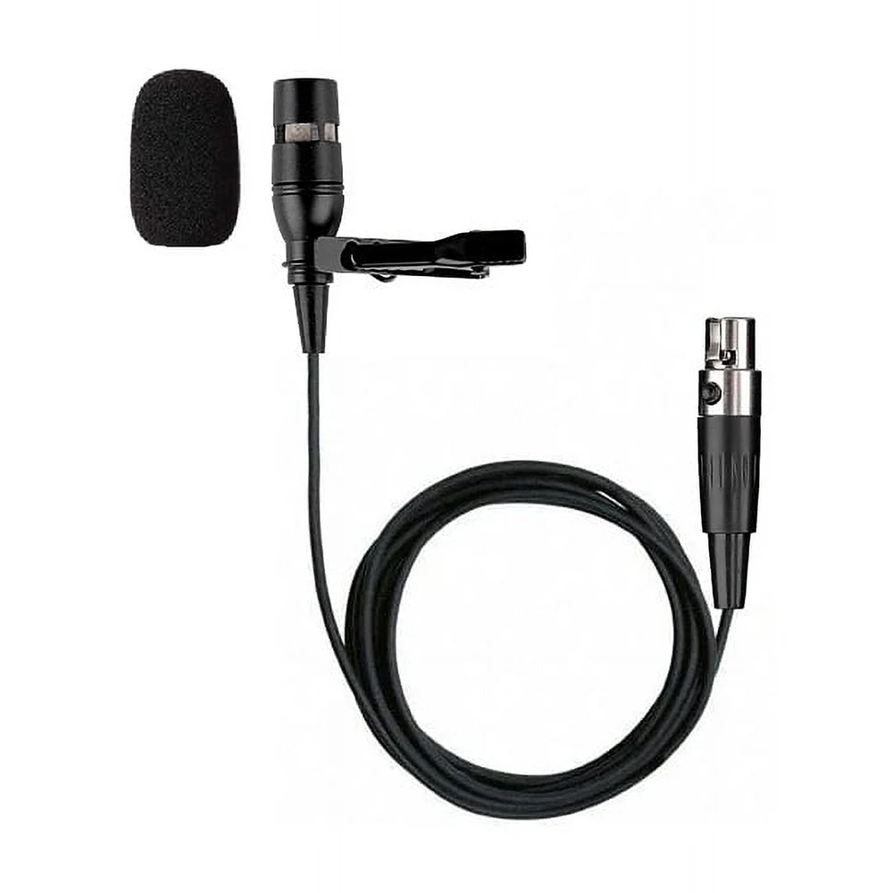 Generic Lavalier Lapel Clip Microphone for AKG Samson Wireless Bodypack Transmitter Unidirectional Condenser Microphon TA3F 3Pin