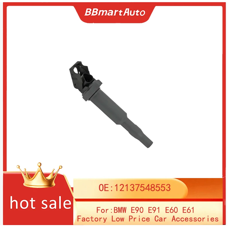 

12137548553 BBmart car accessories para auto 1 pcs Ignition Coil For BMW E90 E91 E60 E61 Factory Low Price Car Accessories