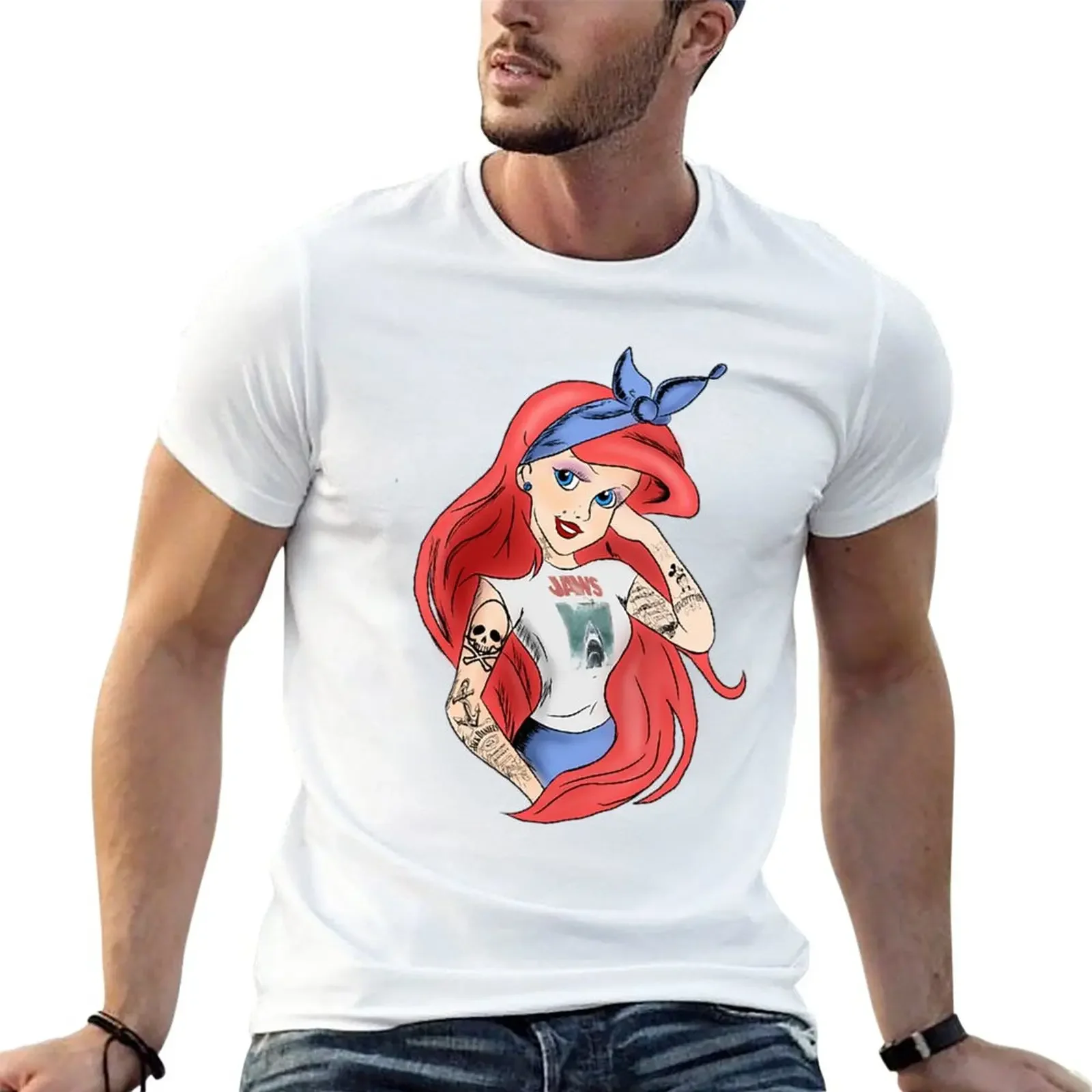 

Punk Princess T-Shirt anime cute tops plain white t shirts men