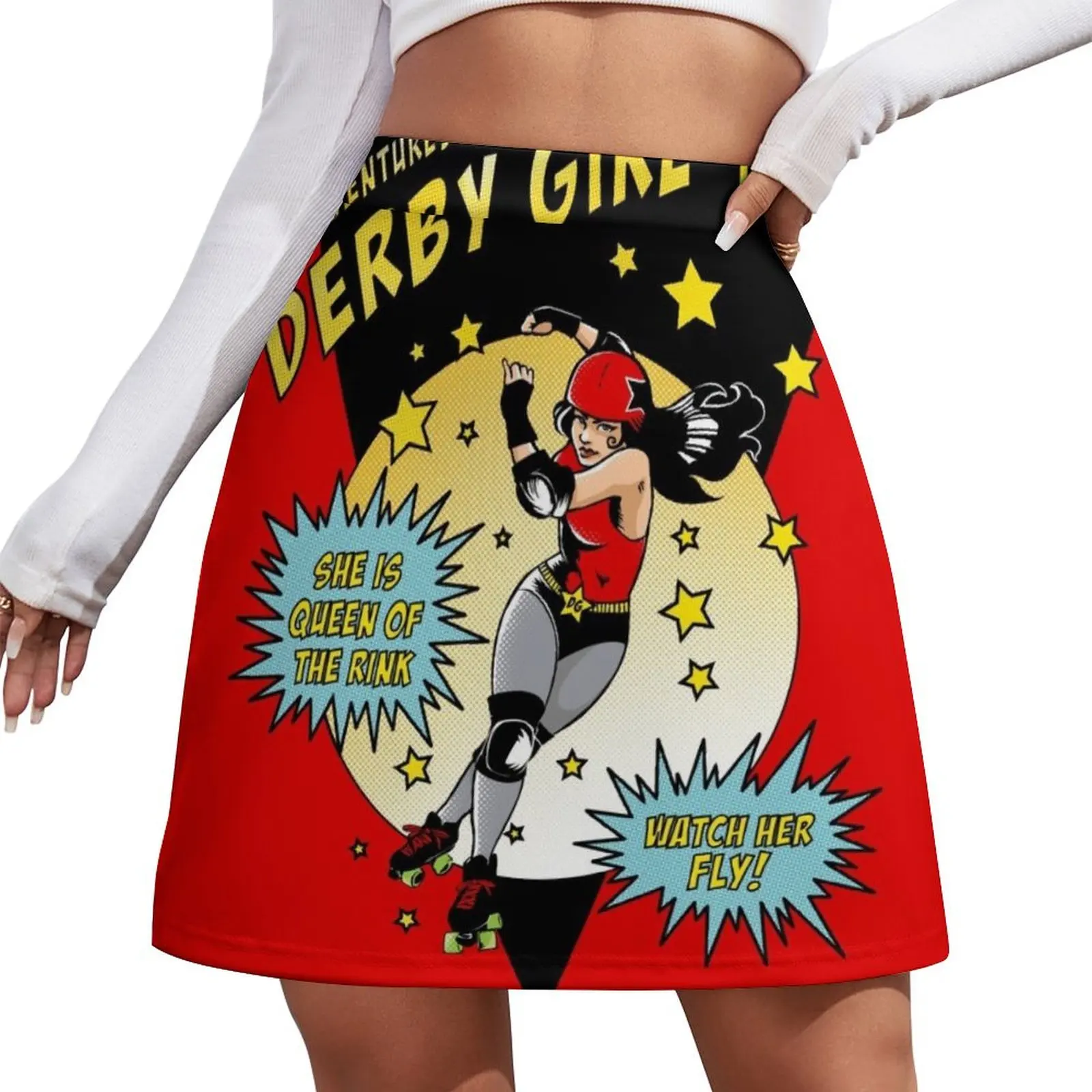 

The Adventures of Derby Girl Mini Skirt Evening dresses korean ladies summer womens skirts korean style skirt Mini Skirt