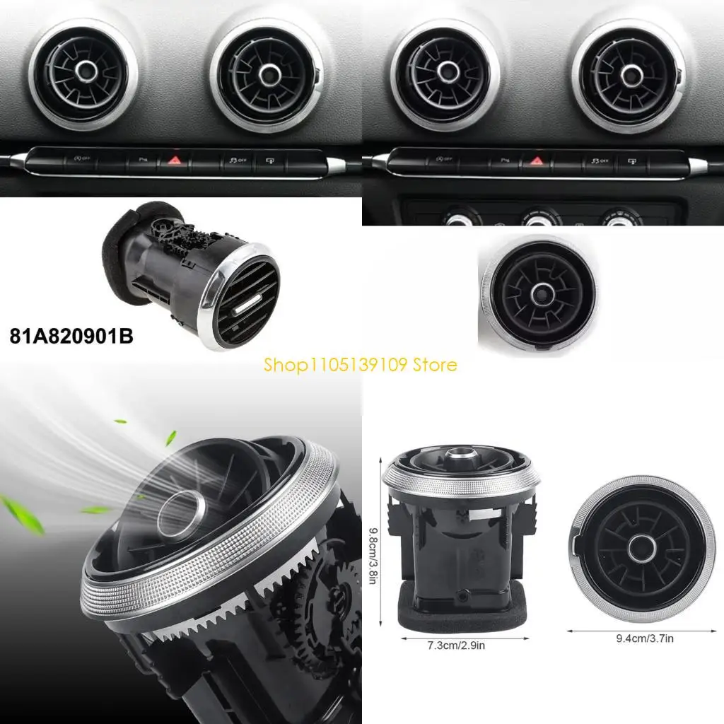 

P5ED Plastic Dashboard Air Vent Outlet Resistant To Heat UV And Impact For Longevity In Automotive Applications 81A820901B