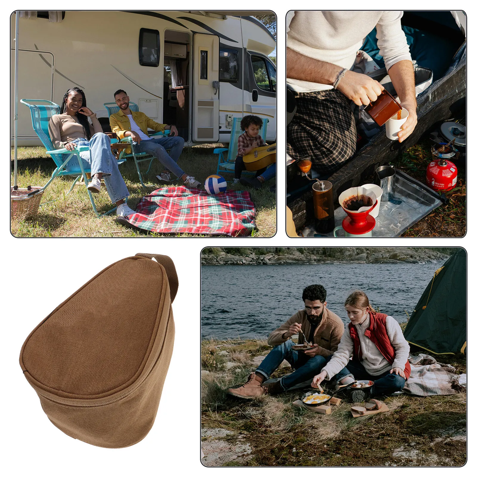 Campingkomzak, robuuste Oxford - Heavy Equipment In Kitchen recensie en prijs
