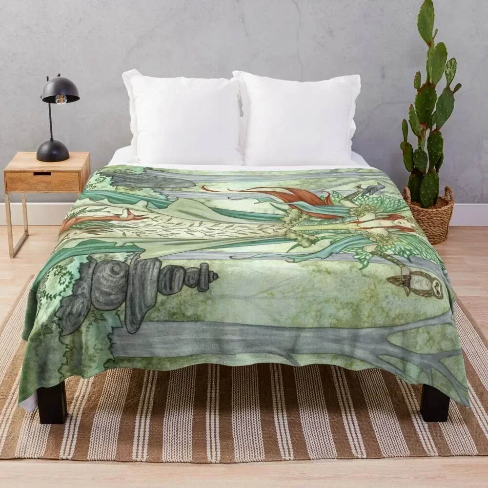 

The Caretaker Throw Blanket Soft Breathable Blanket for Night Sleeping