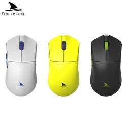 Darmoshark M3-4K Gaming Mouse Wireless Bluetooth 26K DPI PAW3395 Sensor TTC Nordic 52840 Macro Game Big Hand Mouse For Laptop PC