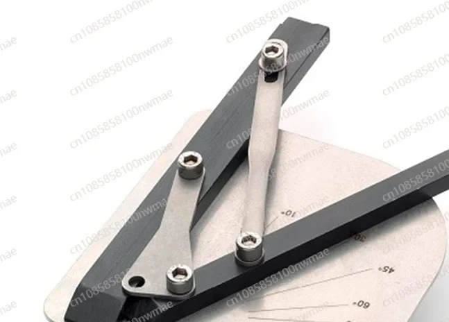 Bending Angle-Setting Fixture | Magnetic Front Support for Sheet Metal Press Brakes