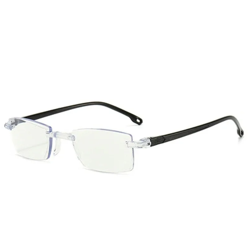 8PCS Unisex Square Reading Glasses +1.0~+4.0 Computer Glasses Replaceable Lens for Men and Women Eyewear