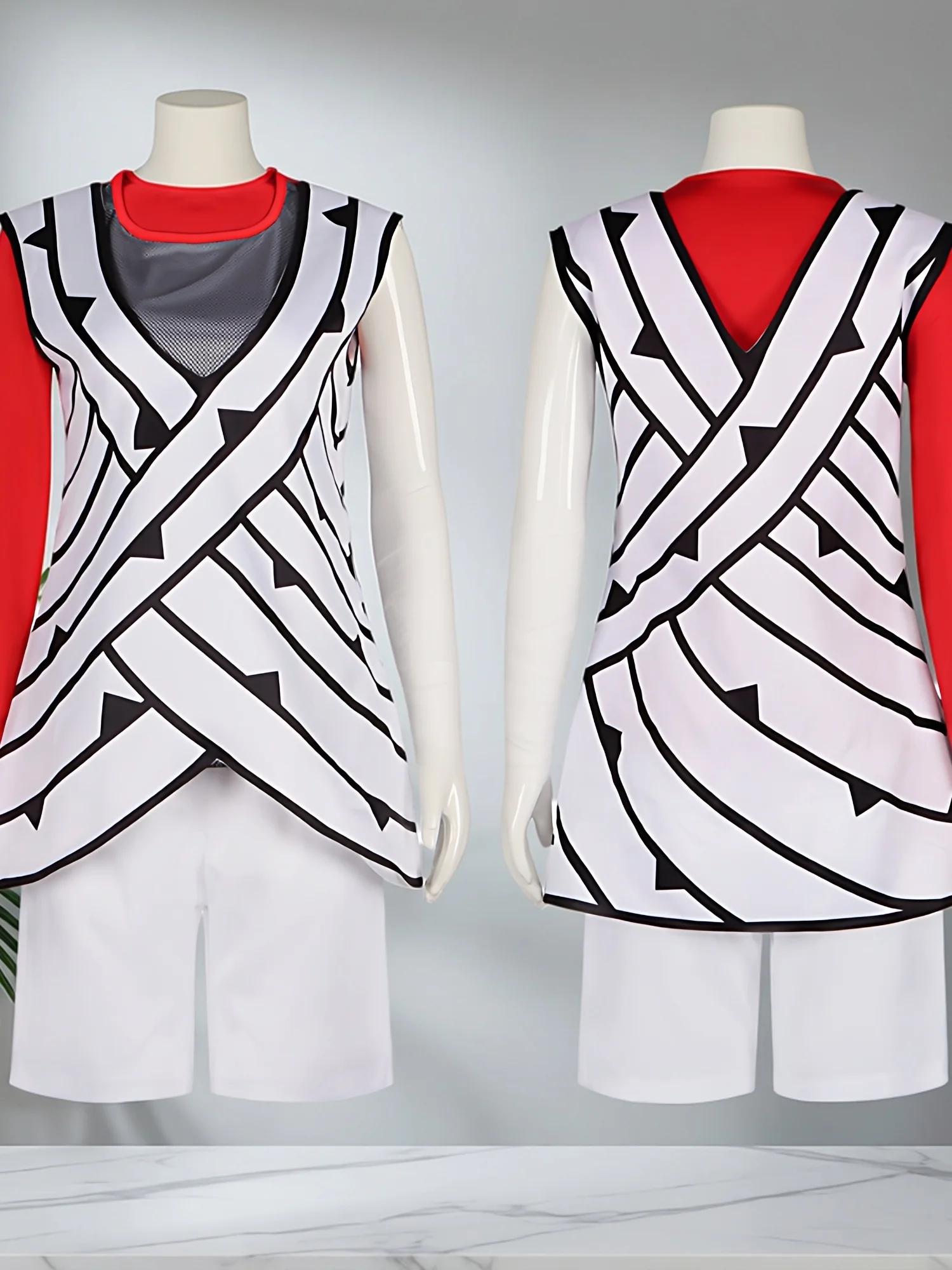 

Hidden Leaf Suna Red Cosplay Costume Stage Performance Suit Anime Role-playing Women's Fashion Spring 2026 China
