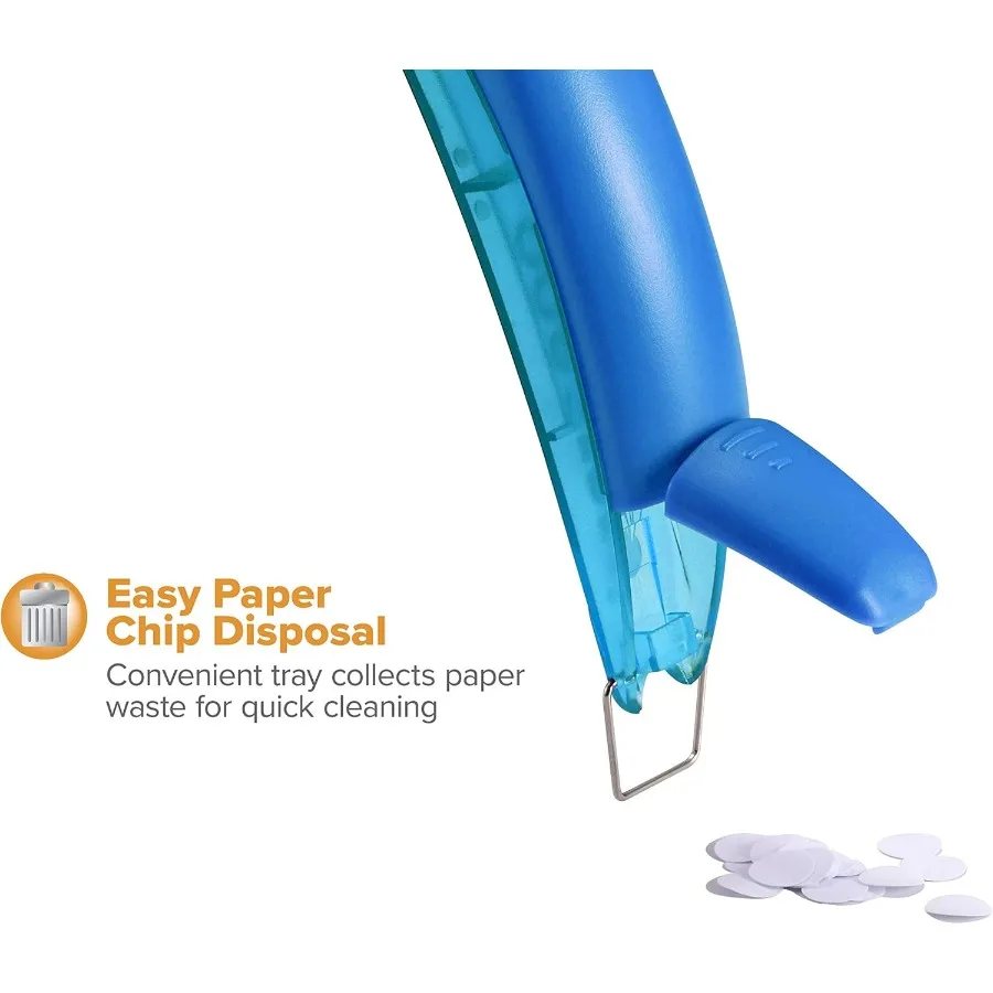 Bostitch Office inLIGHT جهد مخفض بفتحة واحدة لتنظيم المستندات الفعالة في مساحات العمل المثالية للمدارس و