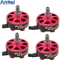 4 pz/lotto SUN FUN 2306 1750KV 2500KV CW Thread 4-6S motore Brushless per RC FPV Racing Drone Quadcopter pezzi di ricambio