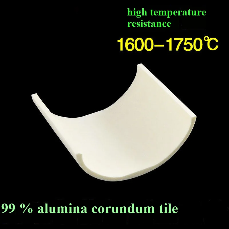 Aluminum oxide corundum tile 150x130x60 99 aluminum oxide material resistant to high temperature of 1800 degrees