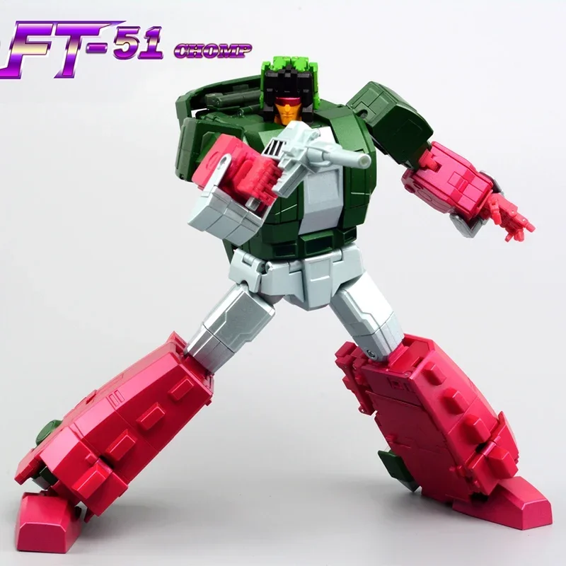 FansToys-transformable de broma, FT-51, ft51, Skullcruncher Chief Warrior, FT18, Lupus, Weirdwolf, FT23, práctica Indwipe Robot