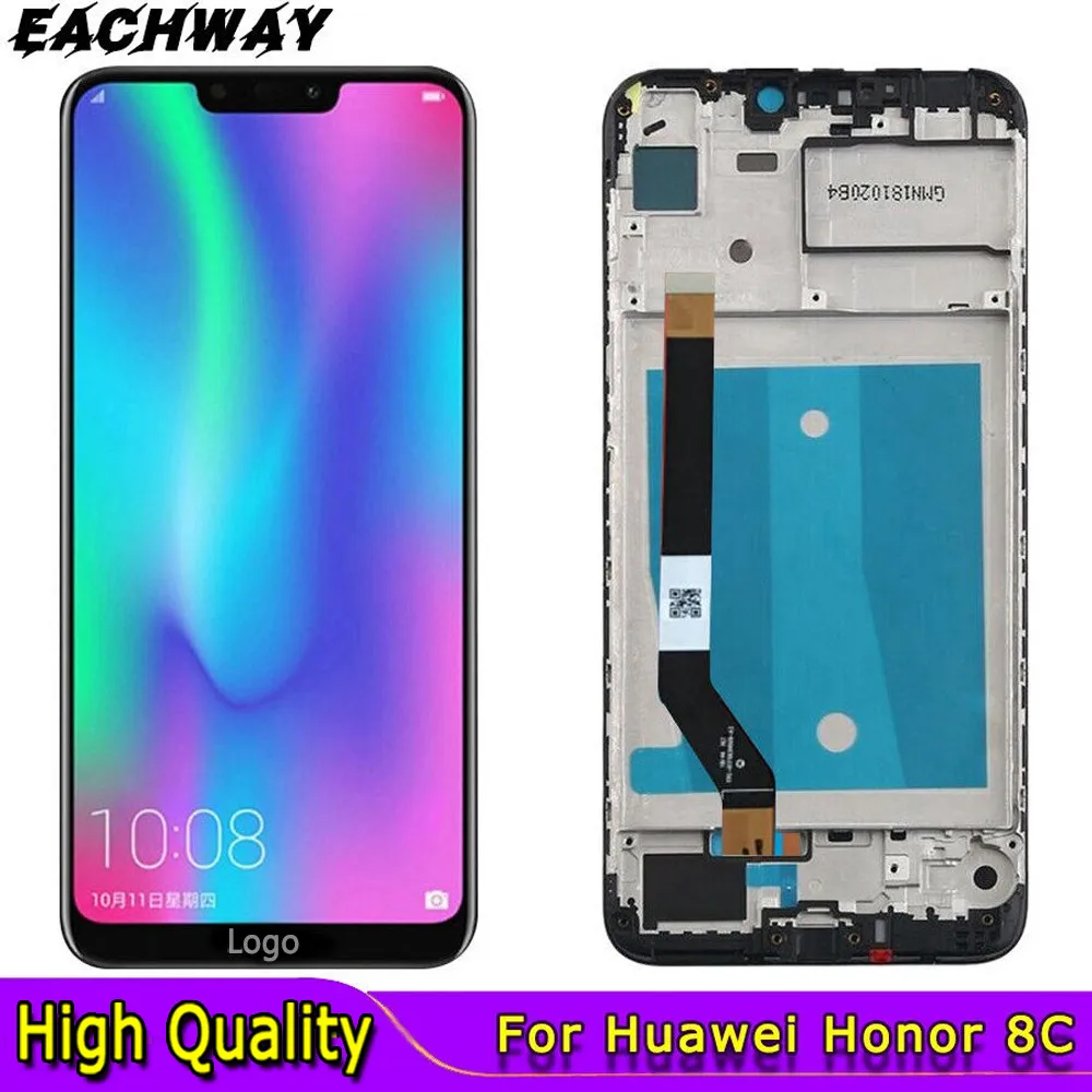 LCD For Huawei Honor 8C LCD Display Touch Screen Digitizer Assembly For Honor Paly 8C BKK-AL10 BKK-L21 For Honor 8C LCD Screen