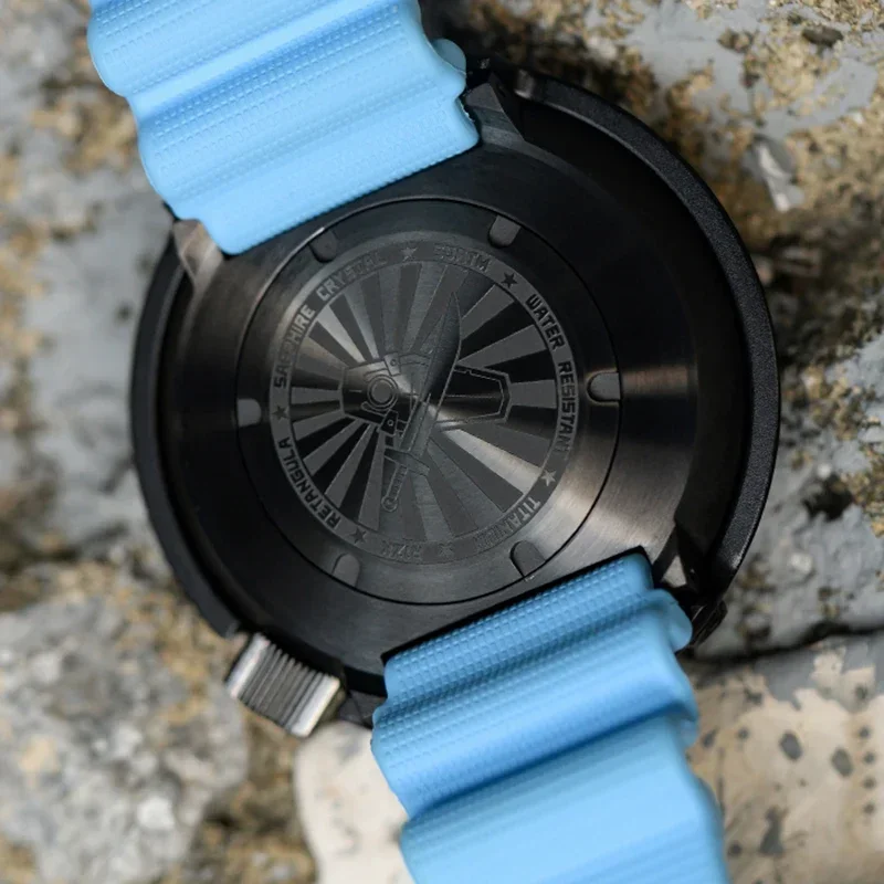 RDUNAE 500M reloj de buceo aleación de titanio bisel de zafiro NH35 mecánico automático C3 luminoso R1ZK-II 52mm reloj de pulsera clásico para hombres