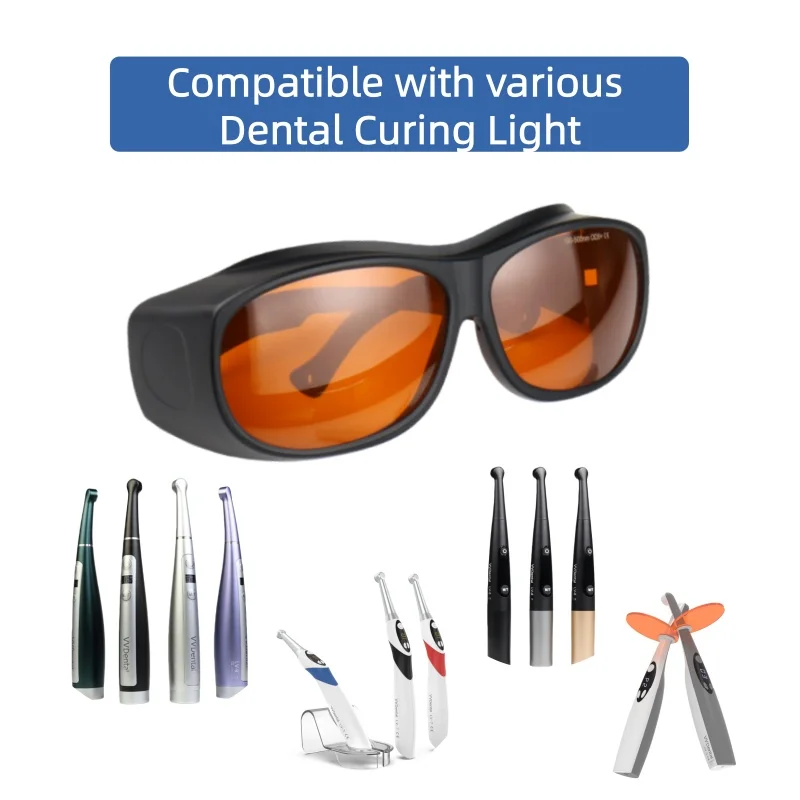 

Dental Eye Protective Safety Glasses Protective Safety Goggles Tooth Whitening Curing Light UV For Dentist Spectacles