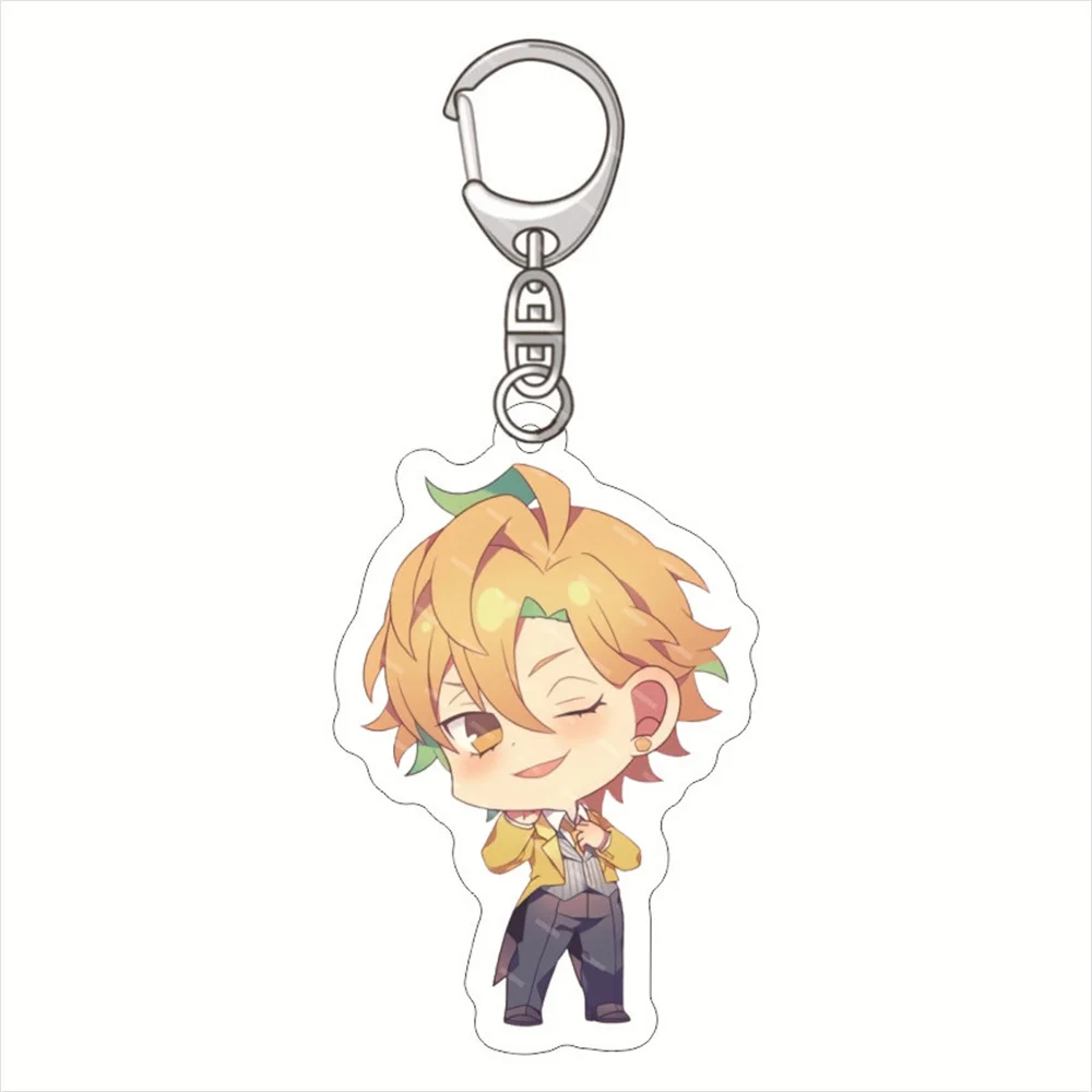 Hypnosis Microphone Division Rap Battle Cute Acrylic Keychain Yamada Ichirō Yamada Jirō Anime Figures Key Chain Jewelry Gift