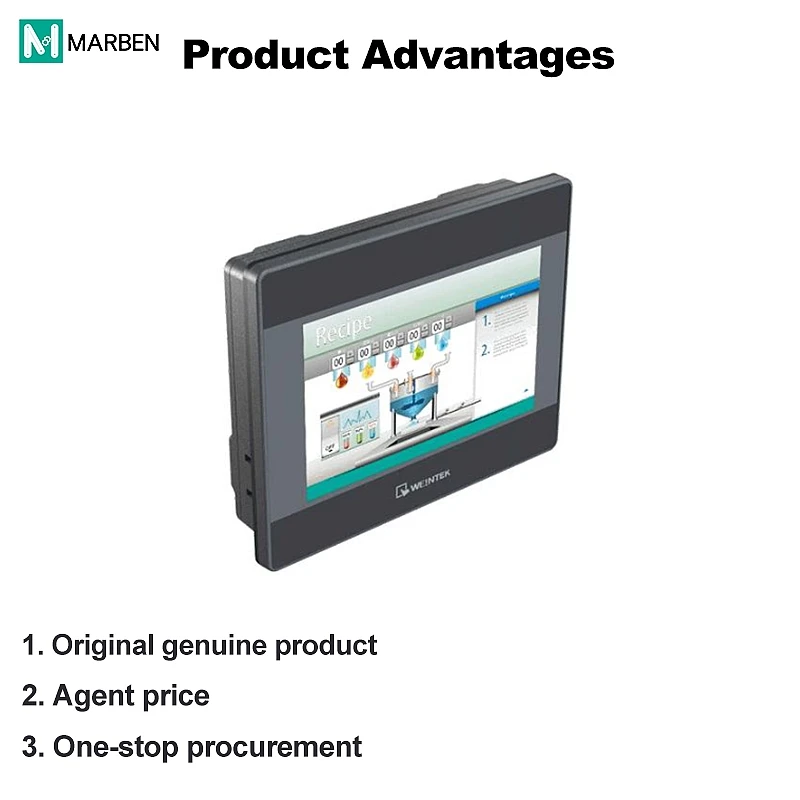Weinview MT8051iP 4.3 Inch HMI Touch Panel 10.5-28VDC 480x272 Resolution USB/Ethernet/RS-232/RS-485 Interfaces for Industrial