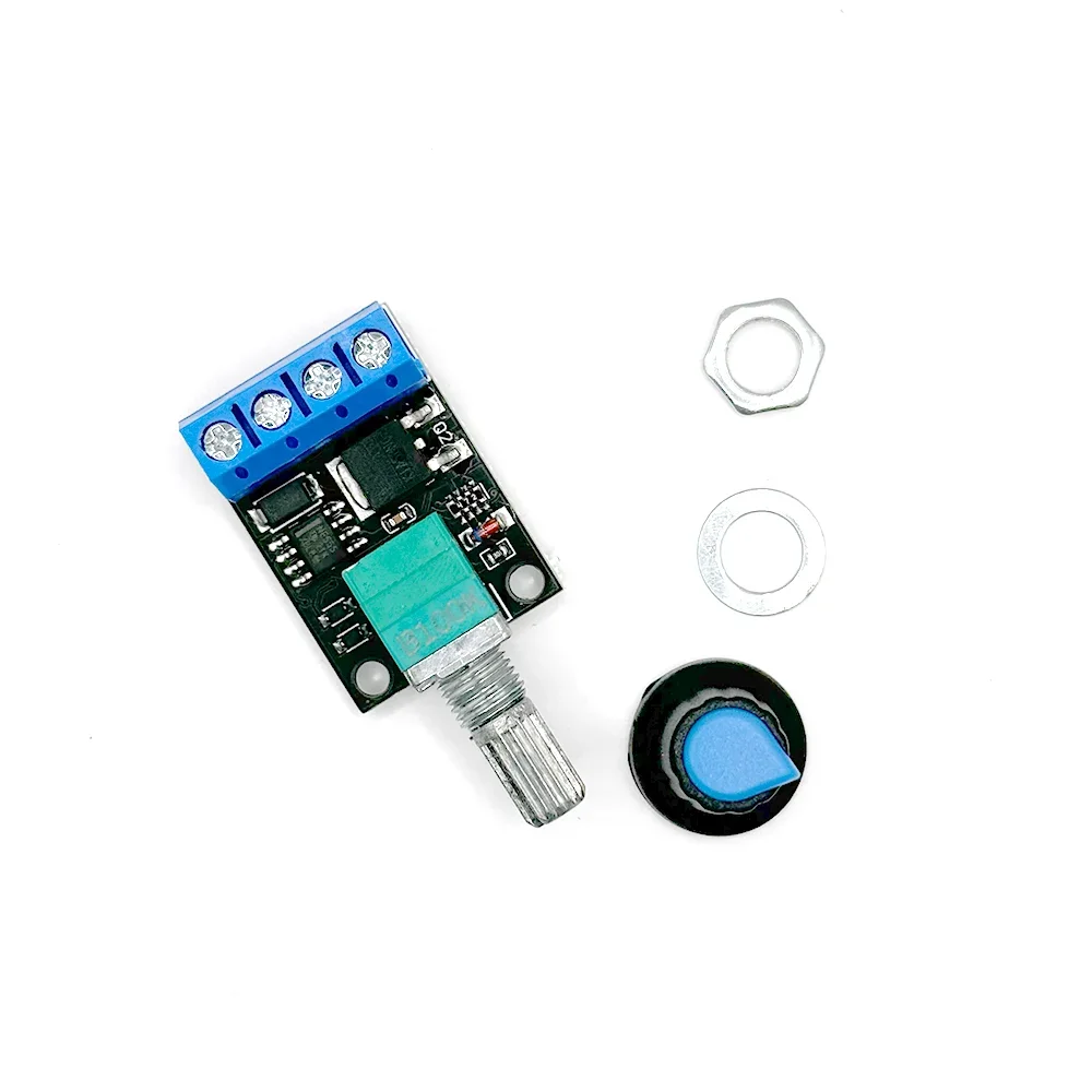 1Pcs PWM DC Motor Speed Dimmer Controller 5V 12V 16V 10A Voltage Regulator LED Dimmer Dimming Module Stepless Speed Regulator