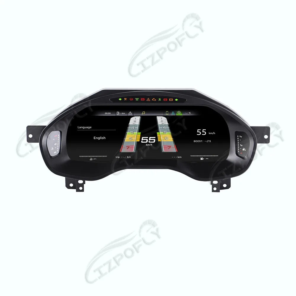 

12,3-дюймовая цифровая приборная панель, кластер 18, ЖК-дисплей высокой четкости Accord, приборная панель, кабин, спидометр, приборная панель