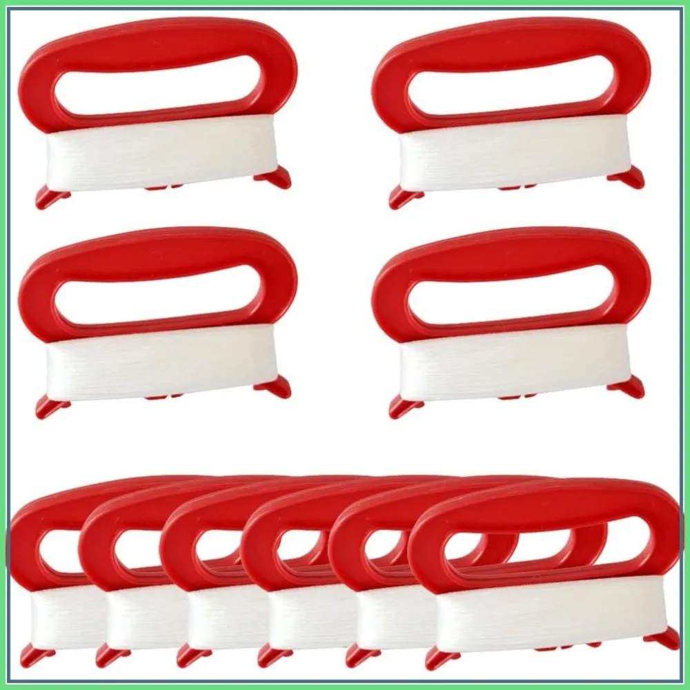 

10 Pack Kite String Handle with 98ft Line, Mini Spool for Adults, Width 11.5cm