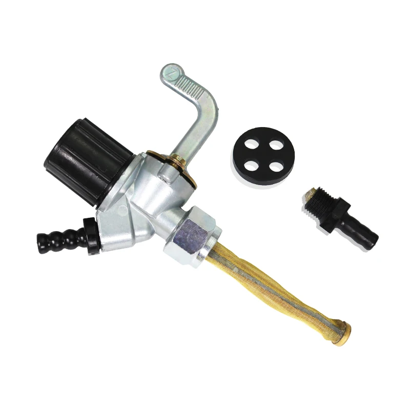 قطع غيار الدراجات النارية الجديدة الوقود البنزين الحنفية التبديل خزان بيتكوك صالح ل Simson SR50/60/80 S51 50 MZ IFA ETZ TS RT ES ETS 125 150 250 251