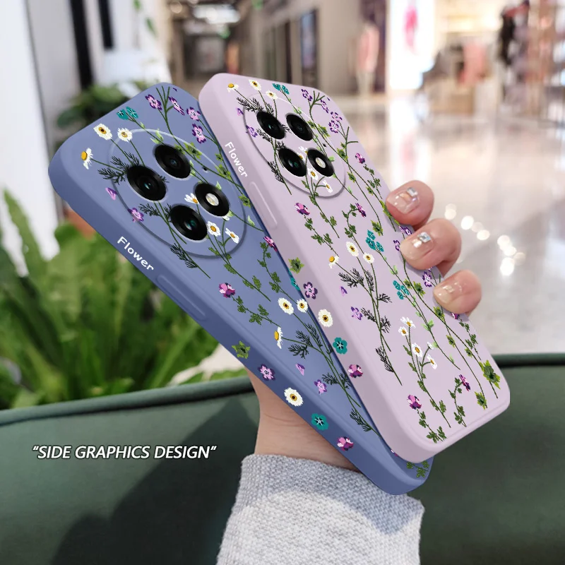 حافظة لهاتف Oneplus 13 13R 12 12R 11 11R 10 10R 10T 9R 9RT 9 8T 8 7T Pro 5G غطاء سيليكون سائل #6