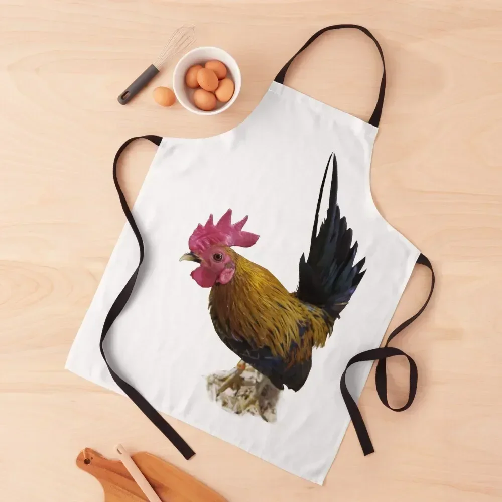 Sassy Bantam Rooster Apron Cooking Men's Kitchen Apron