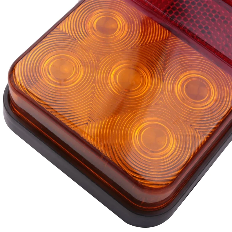 

VC-Innovative-2 шт. Автомобильный светодиодный задний фонарь для прицепа 12 В-80 В Боковой фонарь для грузовика 10 светодиодный указатель поворота для грузовика, лодки, пикапа RV UT